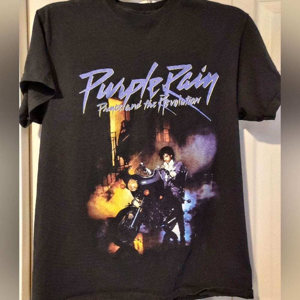 Prince and The Revolution: Purple Rain Shirt The Official Prince Estate Medium